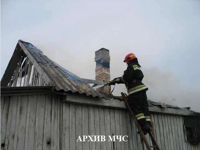 Пожар в г. Кологрив ликвидирован
