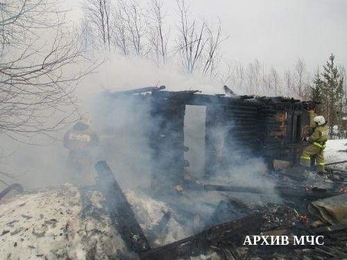 Пожар в Кологривском районе, с. Ильинское ликвидирован