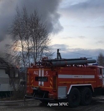 Пожар в г. Кологрив — МЧС России по Костромской области